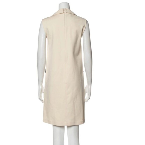 NWT. $3600 GUCCI Floral-appliquéd cady mini dress Sz XXS Ivory - Picture 13 of 16